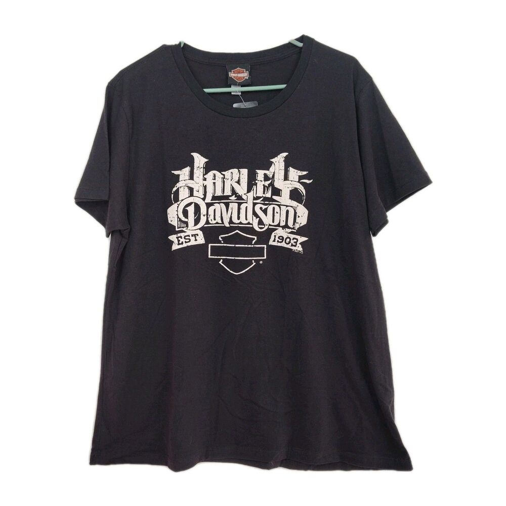 Harley-Davidson men's t-shirt, size 3XL, new w/ tags, black, Defiance, Omaha NE